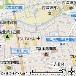 日本合繊福山ビル周辺の地図
