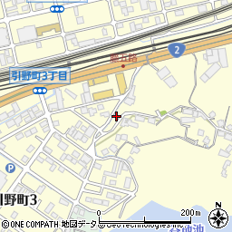 広島県福山市引野町60周辺の地図