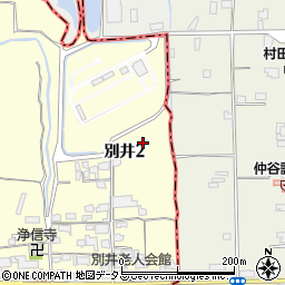 大阪府富田林市別井2丁目4周辺の地図