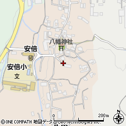奈良県桜井市生田222周辺の地図