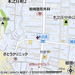 ファミリーマート福山木之庄店周辺の地図