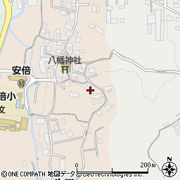 奈良県桜井市生田158周辺の地図