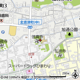 広島県福山市吉津町12周辺の地図