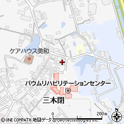 大阪府堺市南区三木閉87周辺の地図