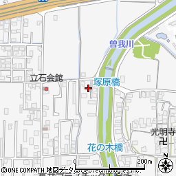 奈良県橿原市東坊城町544-7周辺の地図