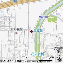 奈良県橿原市東坊城町544-6周辺の地図