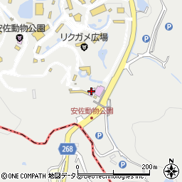 広島市安佐動物公園周辺の地図