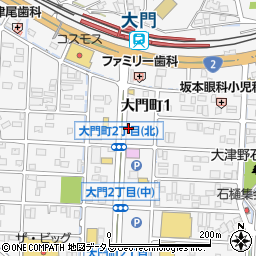 〒721-0926 広島県福山市大門町の地図