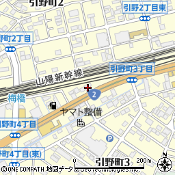 福山ユアサ電機株式会社周辺の地図