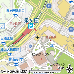 三井住友信託銀行コンサルプラザ泉ヶ丘周辺の地図
