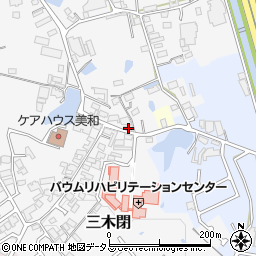 大阪府堺市南区三木閉73周辺の地図