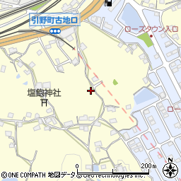 広島県福山市引野町243周辺の地図