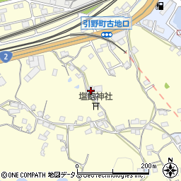 広島県福山市引野町210周辺の地図