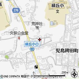 岡山県倉敷市児島稗田町66周辺の地図