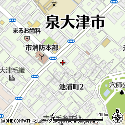 ｍｉｇｈｔｙ　池浦店周辺の地図