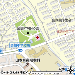 富田林市立青少年スポーツホール周辺の地図