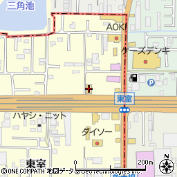 はま寿司葛城東室店周辺の地図