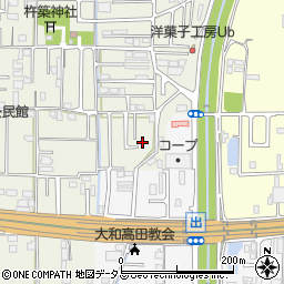 奈良県大和高田市蔵之宮町20周辺の地図