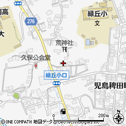 岡山県倉敷市児島稗田町104周辺の地図
