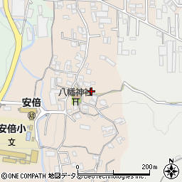 奈良県桜井市生田75周辺の地図