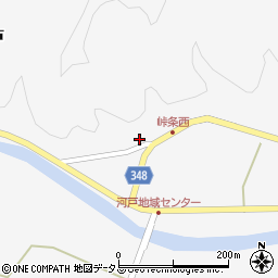 広島県東広島市河内町河戸2099周辺の地図