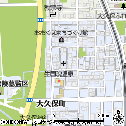 奈良県橿原市大久保町101-27周辺の地図