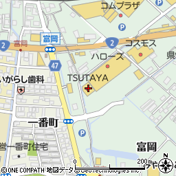 ＴＳＵＴＡＹＡ笠岡店周辺の地図