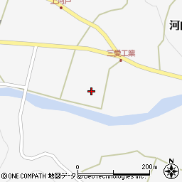 広島県東広島市河内町河戸1186周辺の地図