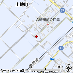 三重県伊勢市上地町2525周辺の地図