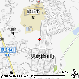 岡山県倉敷市児島稗田町92周辺の地図