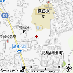 岡山県倉敷市児島稗田町98周辺の地図