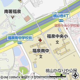 堺市立福泉南中学校周辺の地図