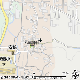 奈良県桜井市生田74周辺の地図