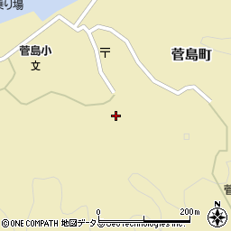 三重県鳥羽市菅島町250周辺の地図