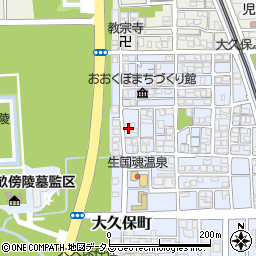 奈良県橿原市大久保町101-11周辺の地図