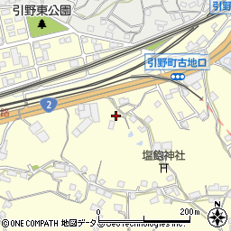 広島県福山市引野町195周辺の地図