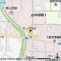 とおやま薬局サンプラザ店周辺の地図