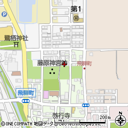 奈良県橿原市飛騨町85周辺の地図