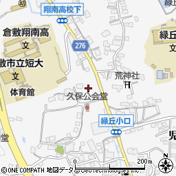 岡山県倉敷市児島稗田町190周辺の地図