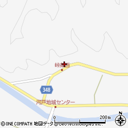 広島県東広島市河内町河戸2122周辺の地図