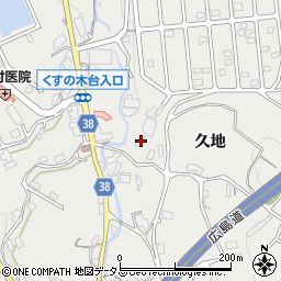広島県広島市安佐北区安佐町久地1214-2周辺の地図