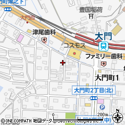 スペースＥＣＯ広島大門駅前第２駐車場周辺の地図