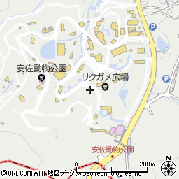 広島県広島市安佐北区安佐町動物園周辺の地図