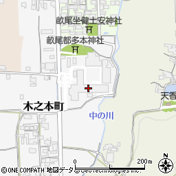 奈良文化財研究所都城発掘調査部・飛鳥藤原地区周辺の地図