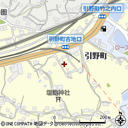 広島県福山市引野町271周辺の地図
