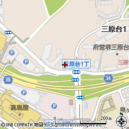 カメイ調剤薬局泉ヶ丘店周辺の地図