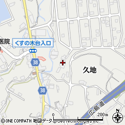 広島県広島市安佐北区安佐町久地1220周辺の地図