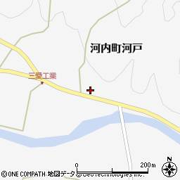 広島県東広島市河内町河戸1137周辺の地図