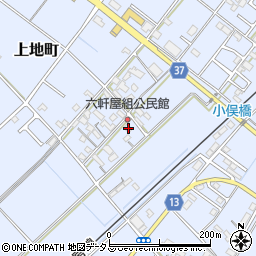 三重県伊勢市上地町2536周辺の地図