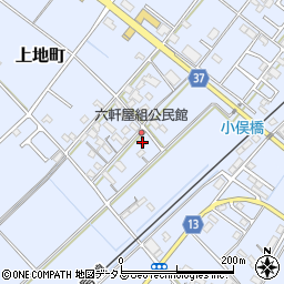 三重県伊勢市上地町2536周辺の地図